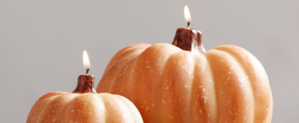 Fall Candles From Pottery Barn