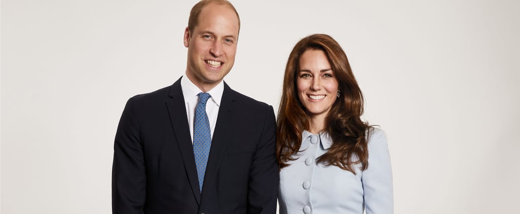 Prince William and Kate Middleton Christmas Card 2017