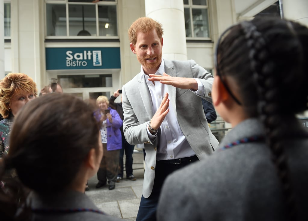 Prince Harry in Northern Ireland September 2017