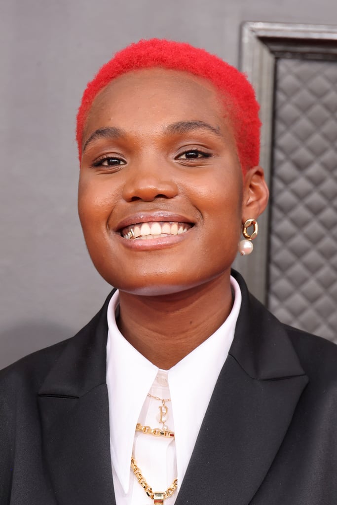 Arlo Parks's Red Hair Colour at the Grammys