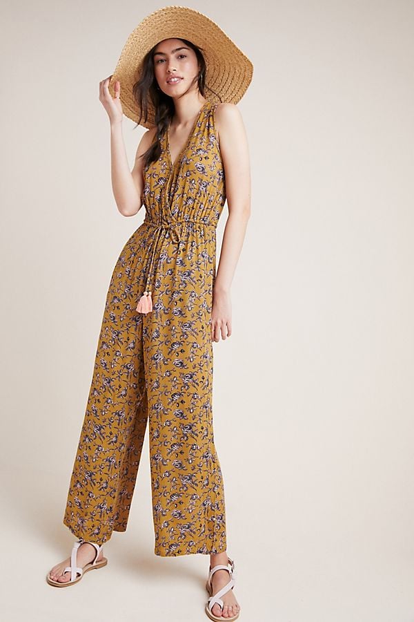 Anthropologie floral jumpsuit store