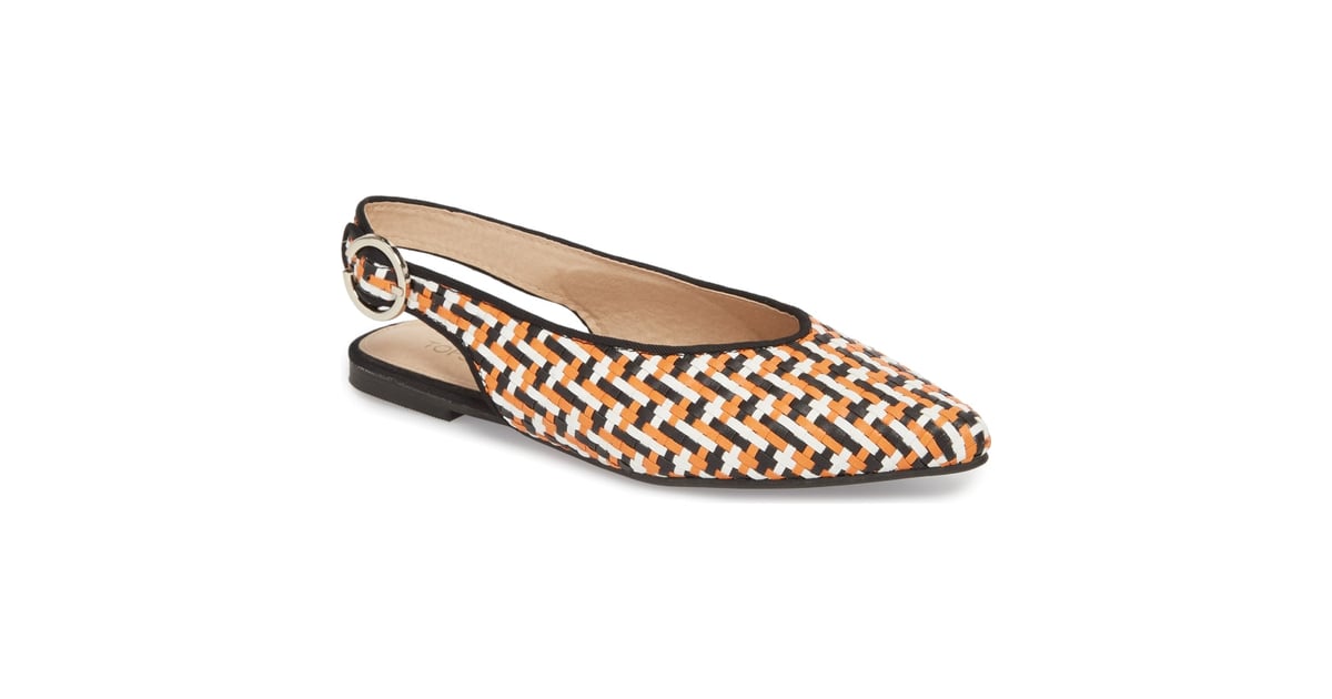 chachen slingback flat