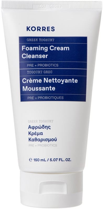 Korres Greek Yoghurt Foaming Cream Cleanser