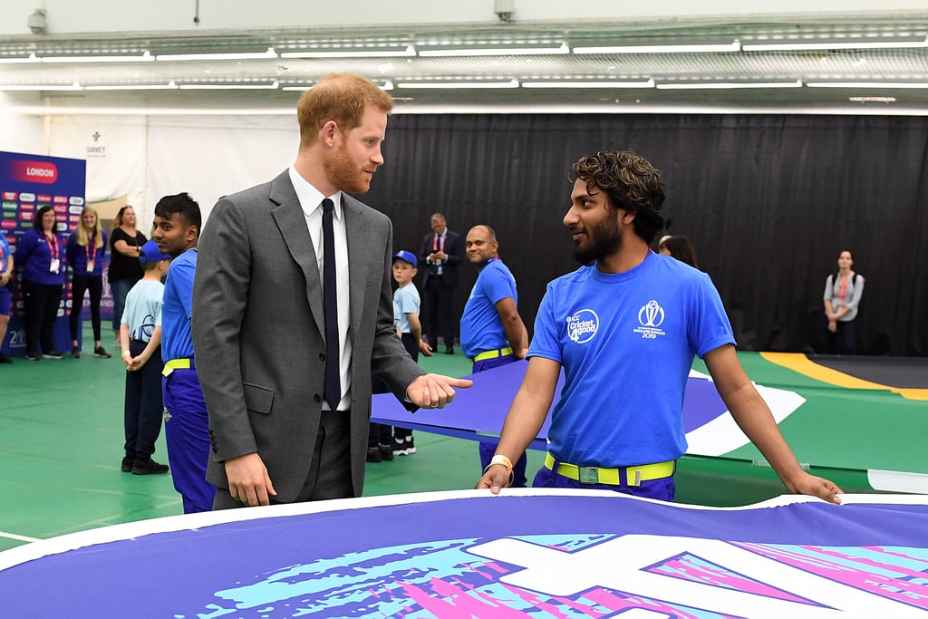 Prince Harry at Opening of Cricket World Cup 2019