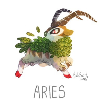 Gogoat as Aries