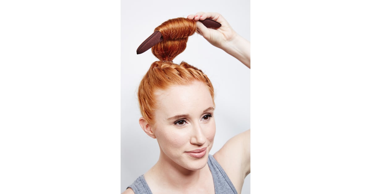  Beach Bun Braid: Step 3 | Braided Bun Tutorial | POPSUGAR Beauty Photo 4