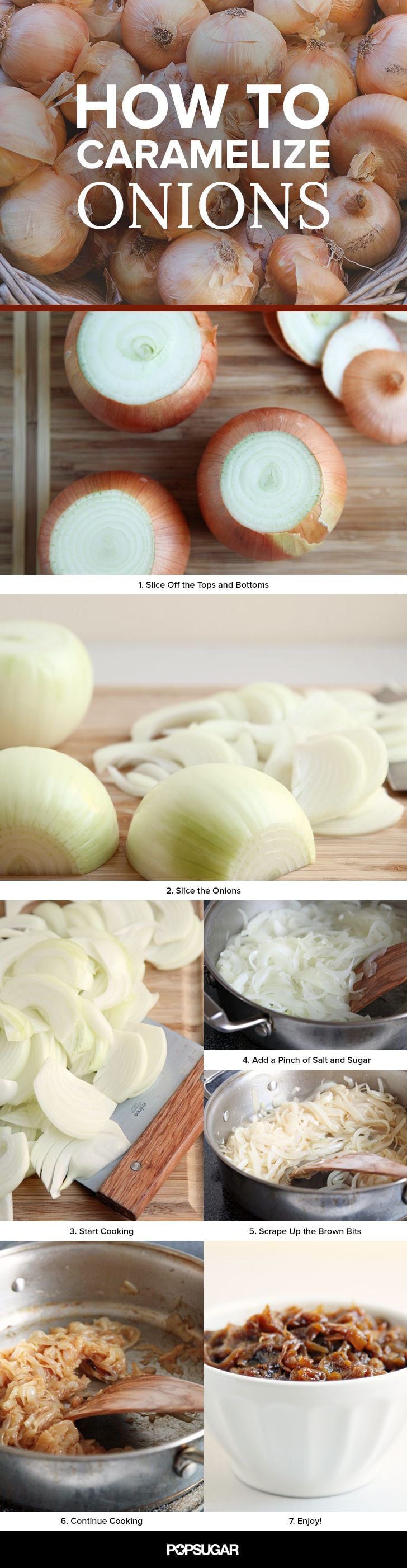 How to caramelize onions.