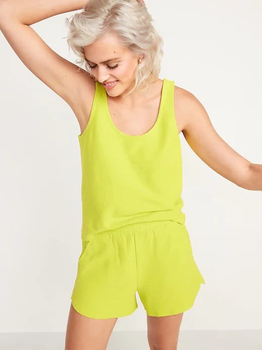 Old navy yellow tank top shop