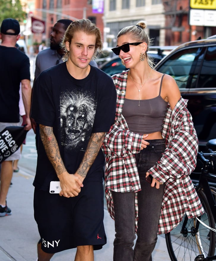 Hailey Baldwin and Justin Bieber Out in NYC August 2018 | POPSUGAR