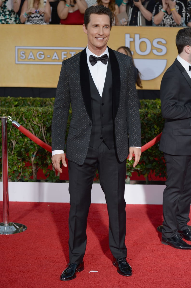 Matthew McConaughey at the Screen Actors Guild Awards