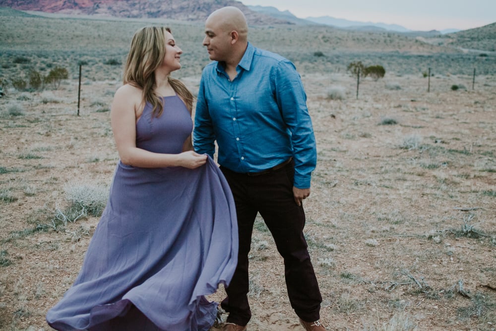 Red Rocks Engagement Shoot