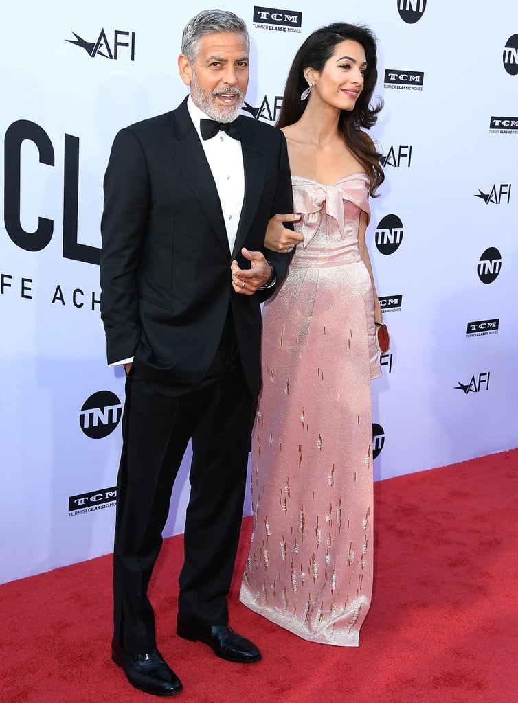 Amal Clooney's Pink Prada Gown 2018