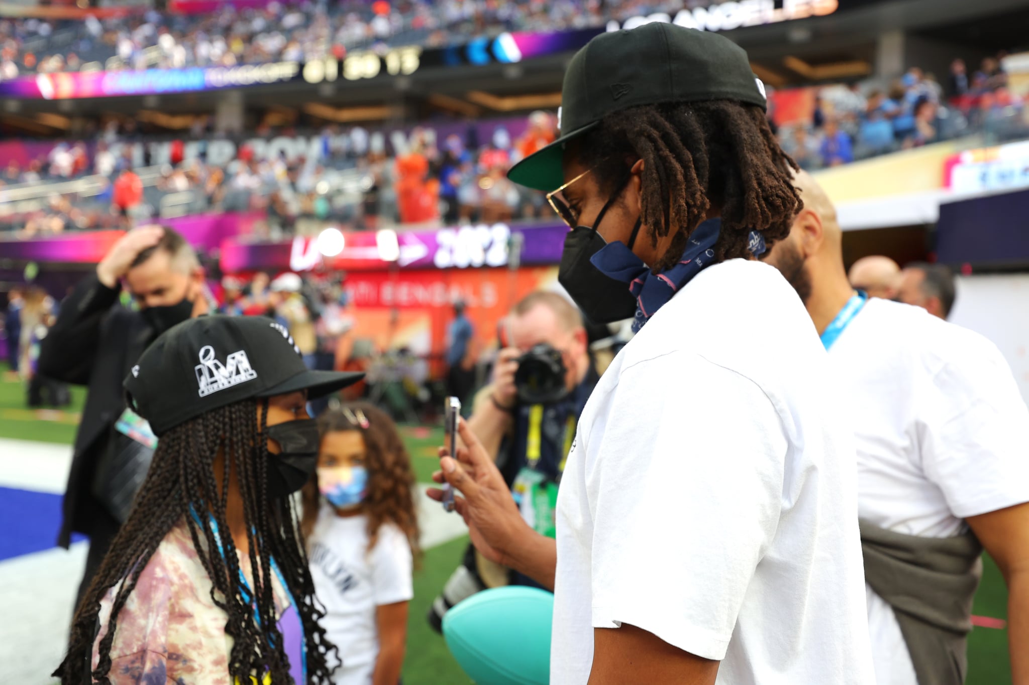 See Beyoncé, Jay-Z & Blue Ivy's Family Trip to the 2022 Super Bowl