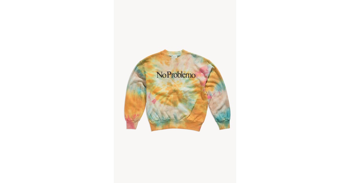 Aries No Problemo Tie Dye Sweatshirt | I'm a Total Homebody and