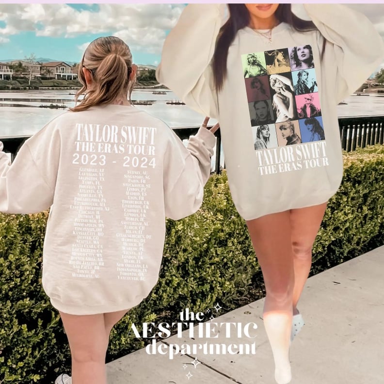 An Eras Tour Sweatshirt For the Taylor Swift Fan
