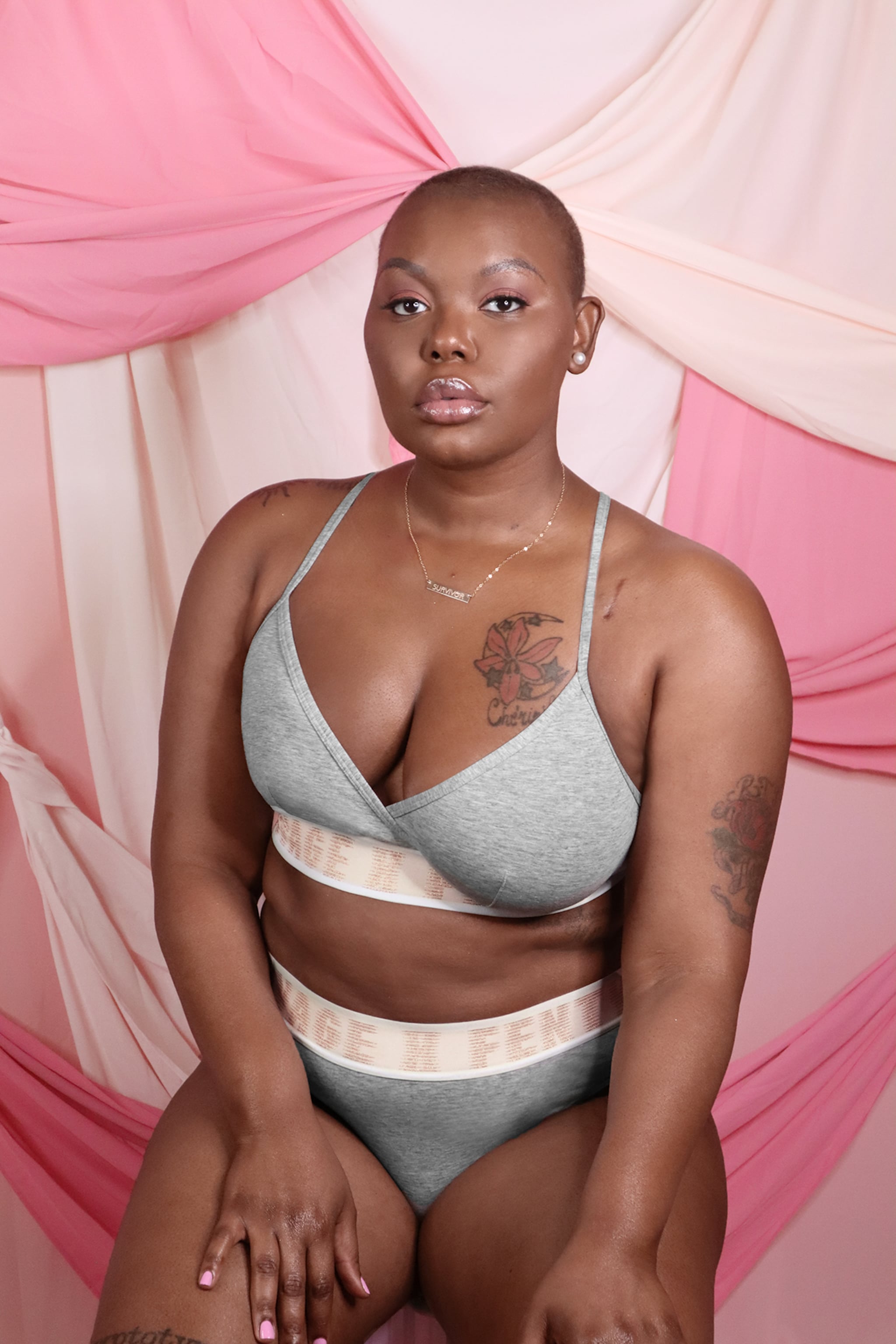 Here's Your First Look at Savage x Fenty's Breast Cancer Awareness  Collection