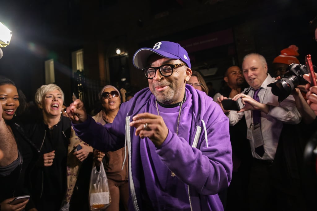 Spike Lee held a public block party in the Fort Greene neighborhood of Brooklyn.