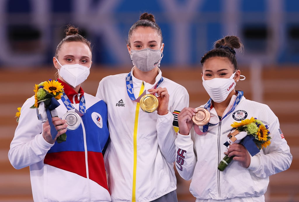 2021年东京奥运会女子体操奖牌获得者!