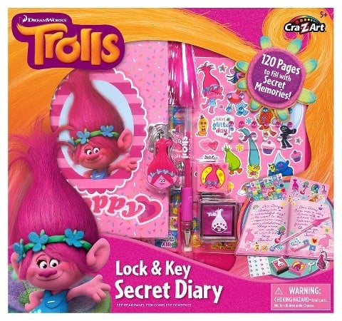 Trolls Create-Your-Own Secret Diary