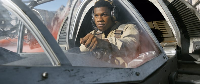 STAR WARS: THE LAST JEDI, (aka STAR WARS: EPISODE VIII - THE LAST JEDI), John Boyega, 2017. ph: Industrial Light & Magic / Walt Disney Studios Motion Pictures /  Lucasfilm Ltd. /Courtesy Everett Collection