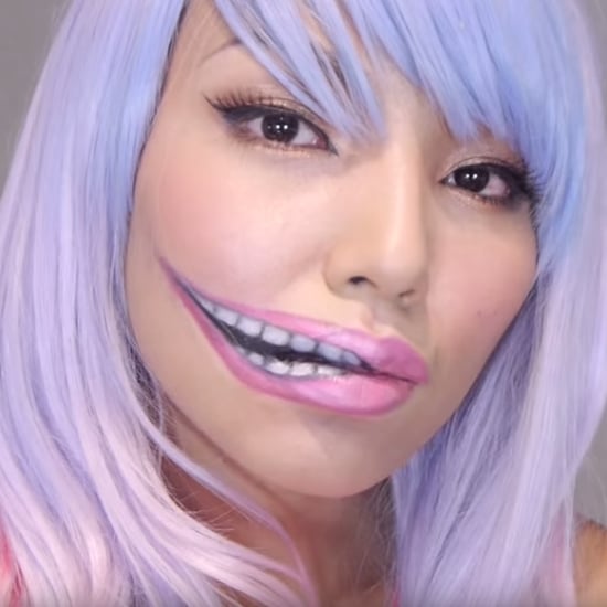 Stretched Lips Halloween Makeup DIY