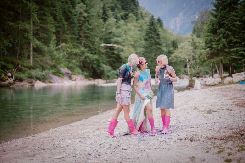 Trash-the-Dress Sister Shoot