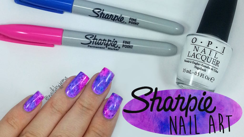1. Black and White Sharpie Nail Art Tutorial - wide 6