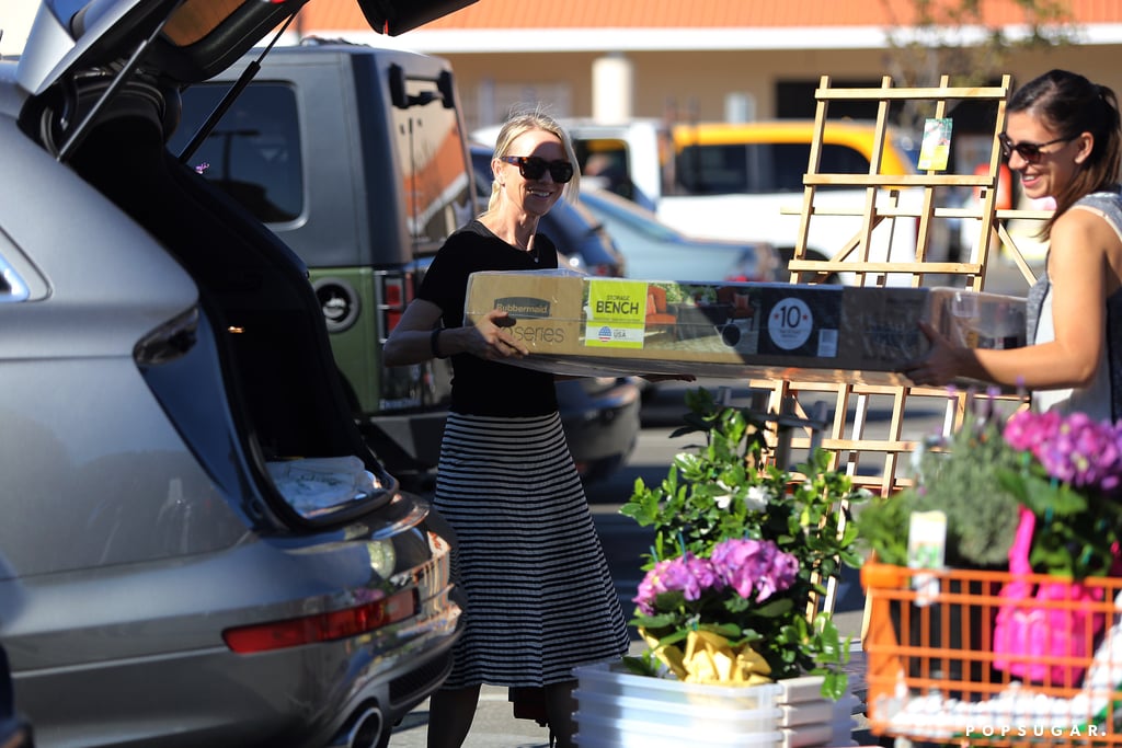 Naomi Watts Goes Shopping at Home Depot in LA | Photos