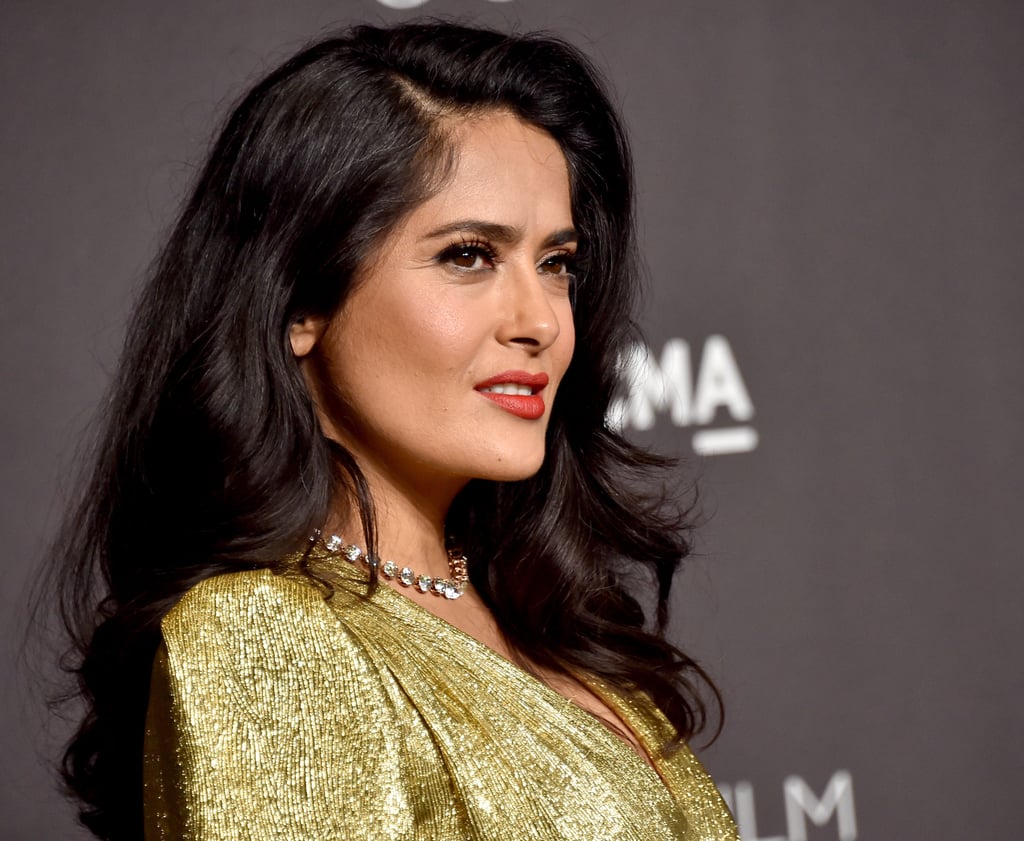 Salma Hayek Gray Hair