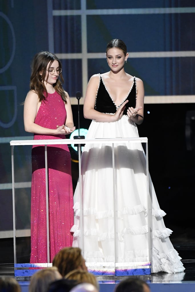 Camila Mendes and Lili Reinhart at the SAG Awards 2020