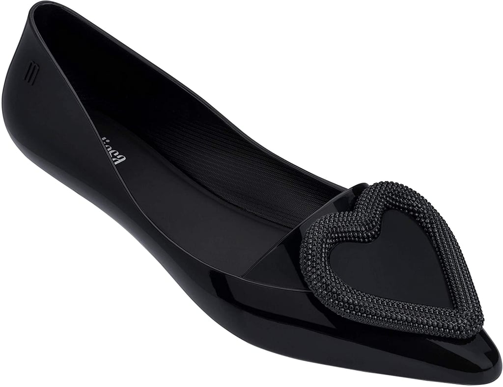 Melissa Women's Pointy Heart Flats