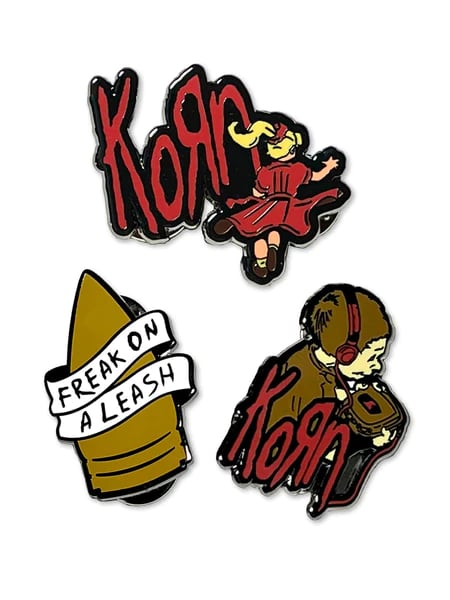 KORN Follow The Leader Pin Set