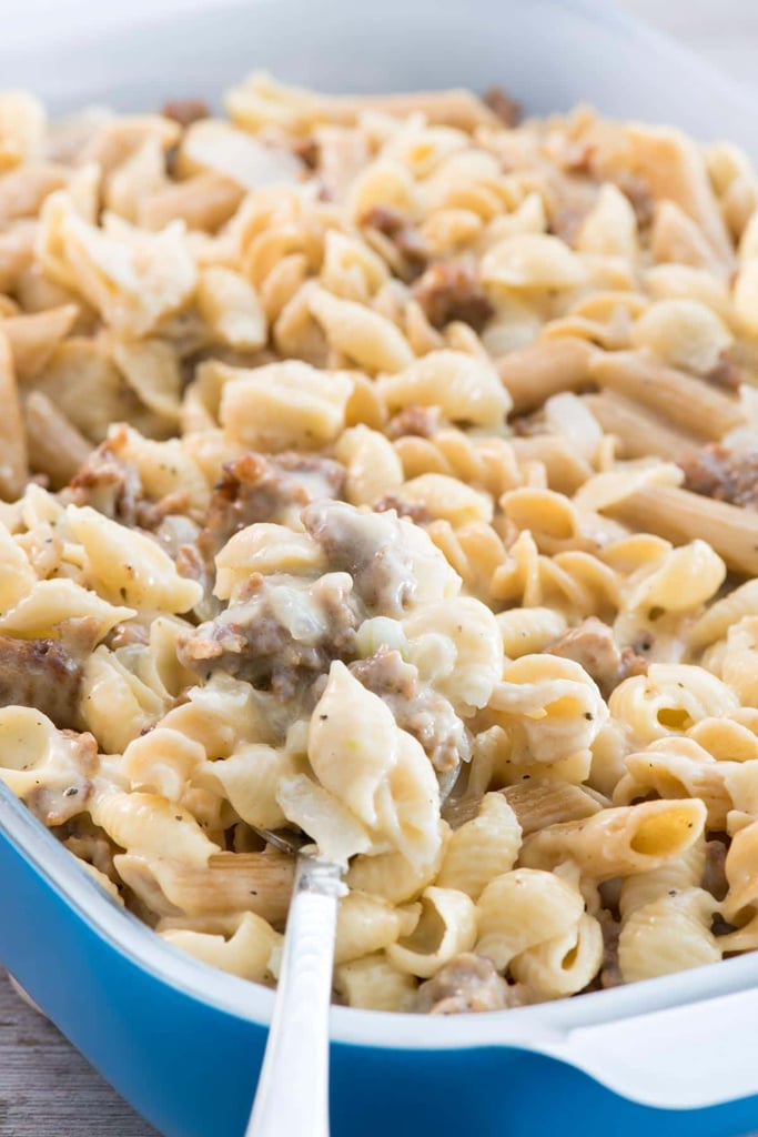 Sausage Macaroni and Cheese Cheap Casserole Recipes POPSUGAR Food