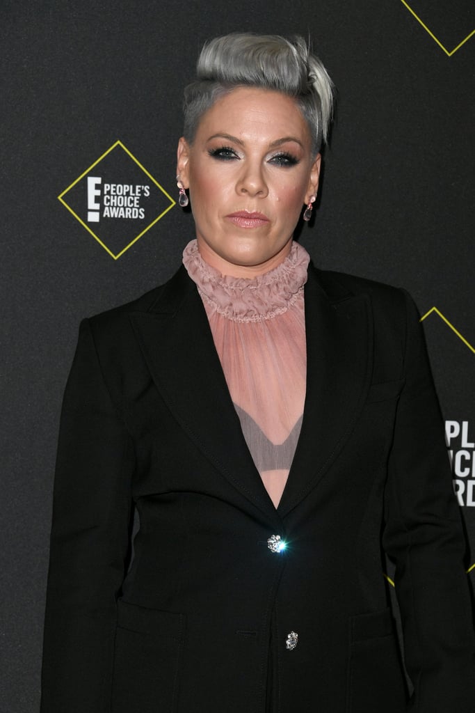 Pink and Her Kids at the 2019 People's Choice Awards Photos
