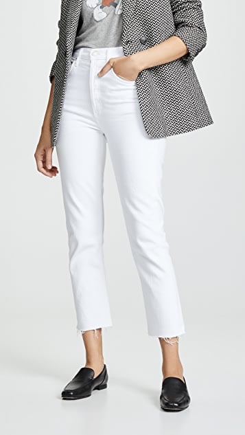 Agolde Hi Rise Straight Riley Crop Jeans