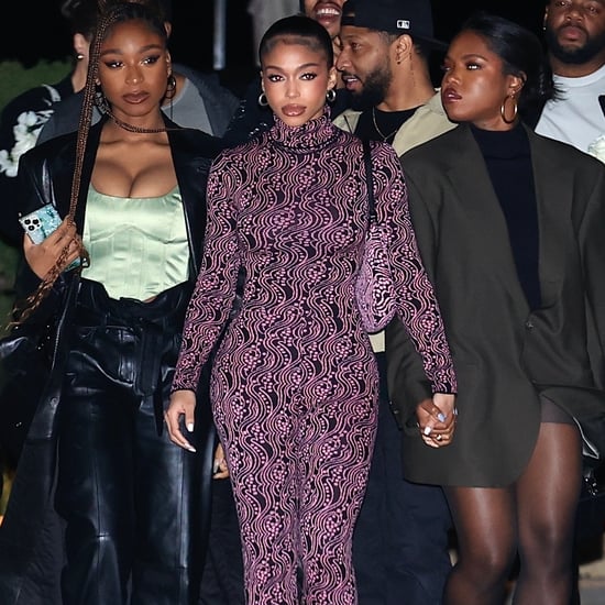 Lori Harvey's Pink Prada Catsuit at Her 25th Birthday Party