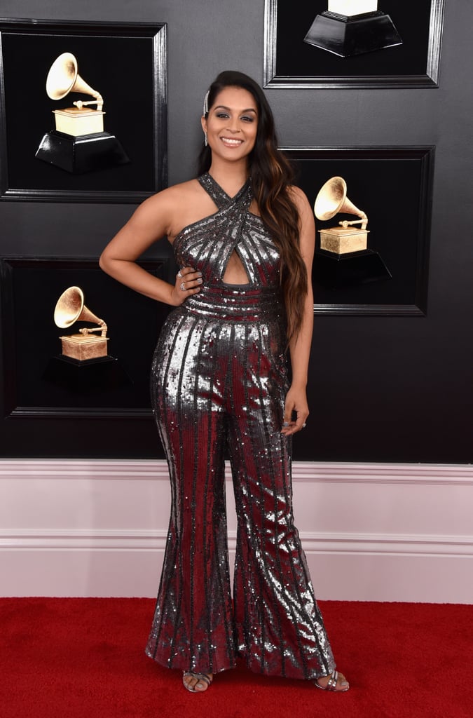 Lilly Singh at the 2019 Grammy Awards