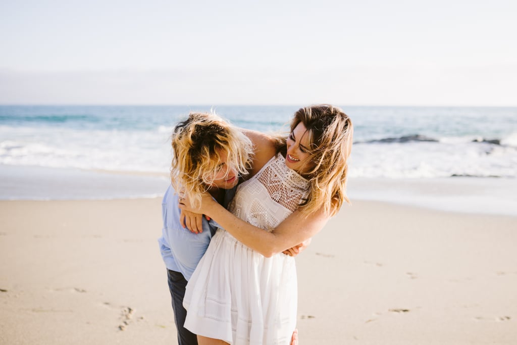 California Beach Engagement Shoot