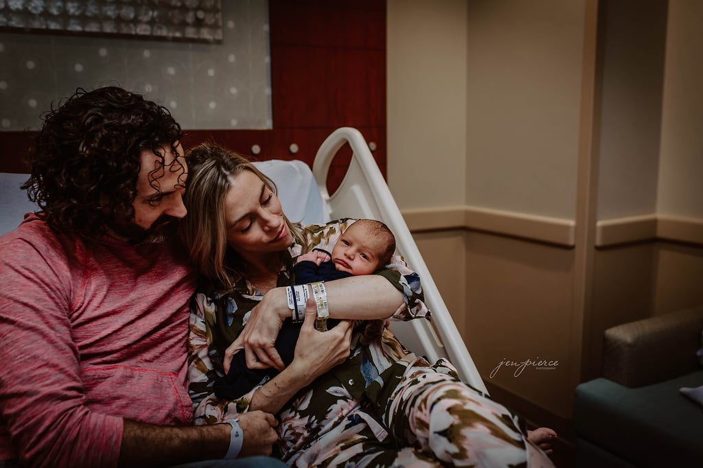 Birth Photographer's Photo of Family in the Waiting Room