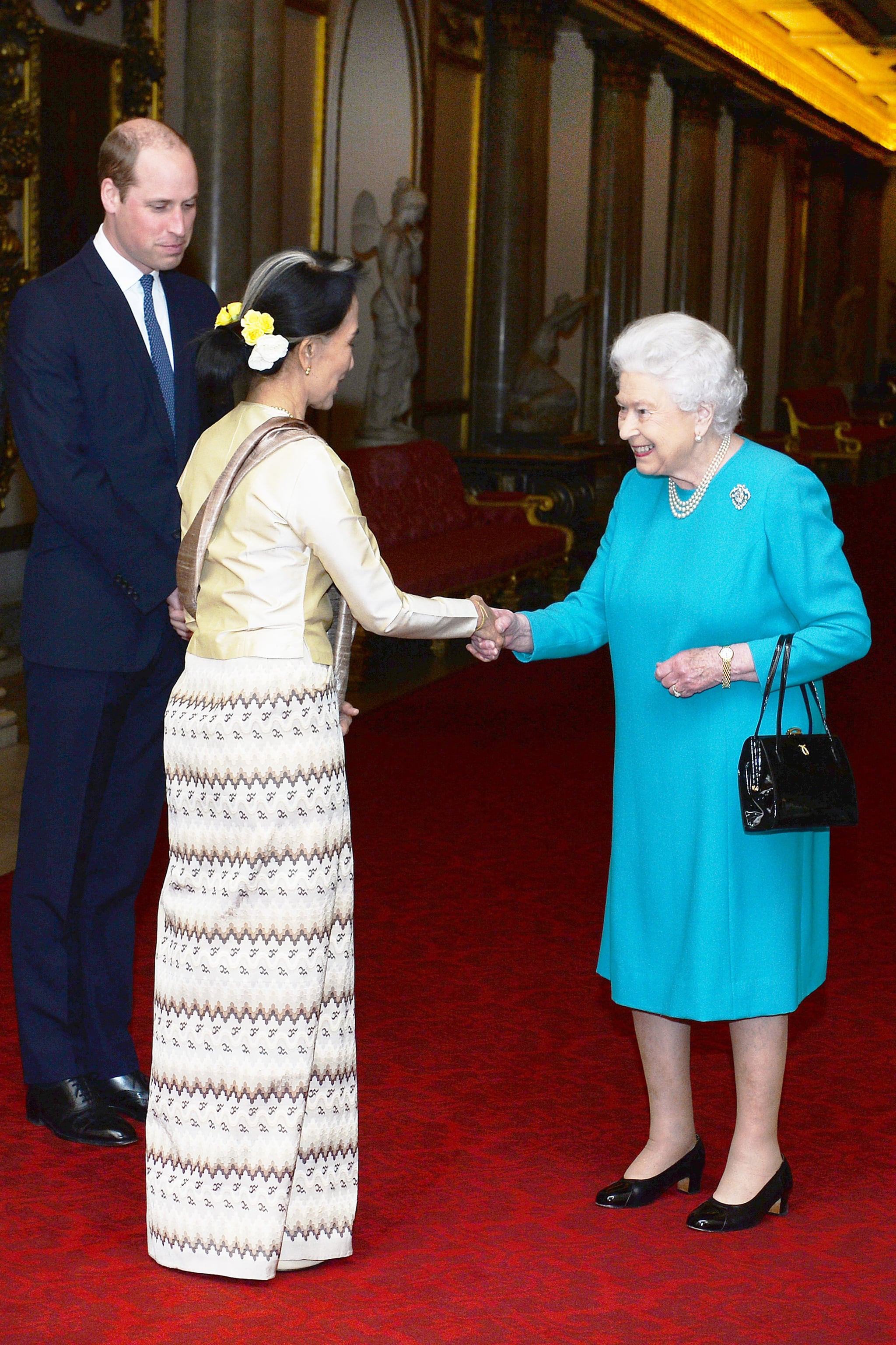 Celebrity Entertainment Queen Elizabeth Ii Has Prince William