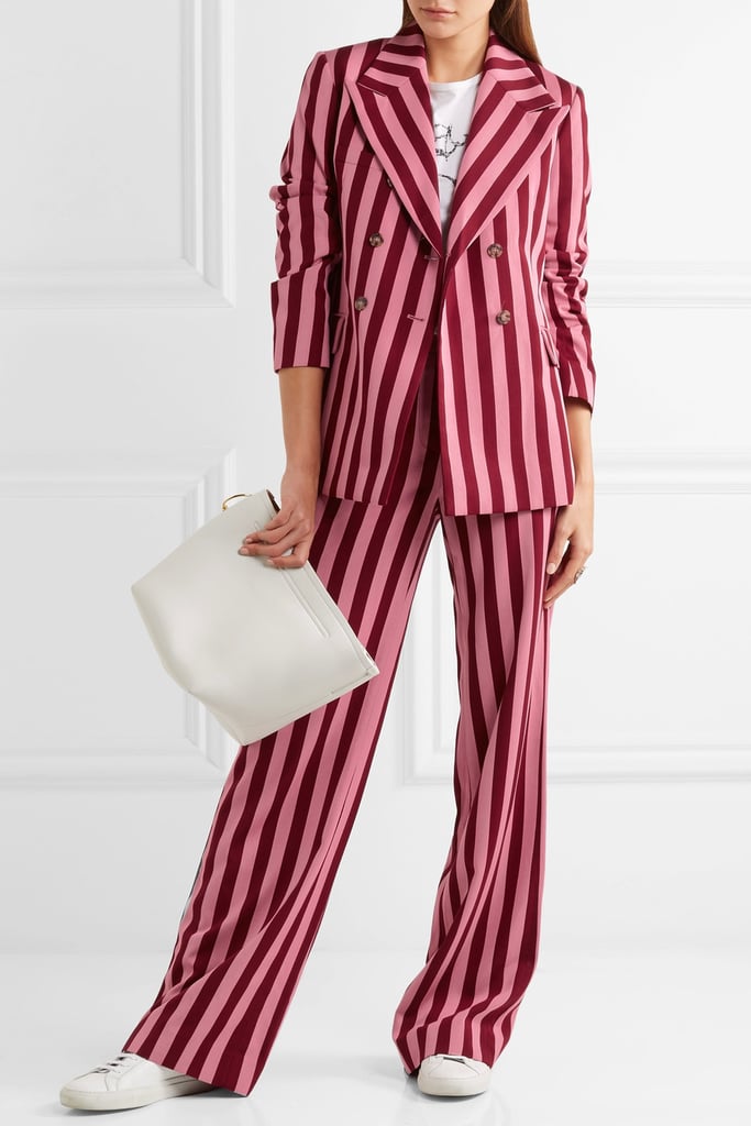 Alexa Chung Striped Suit Set