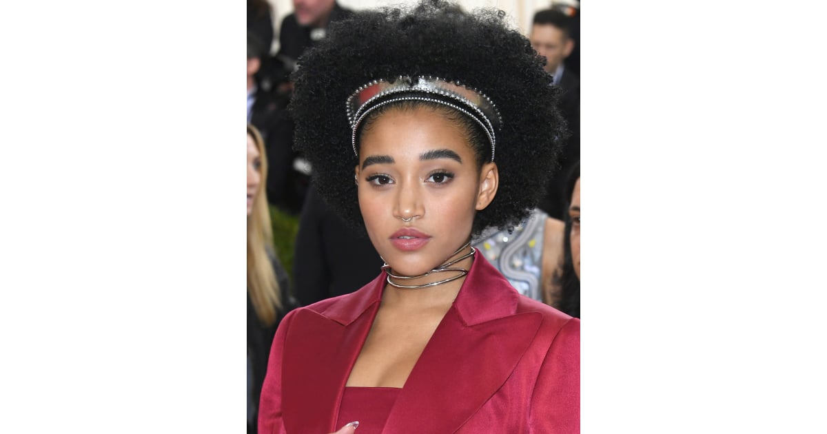 Amandla Stenberg Hair Accessories At The Met Gala 2016 Popsugar Beauty Photo 2 