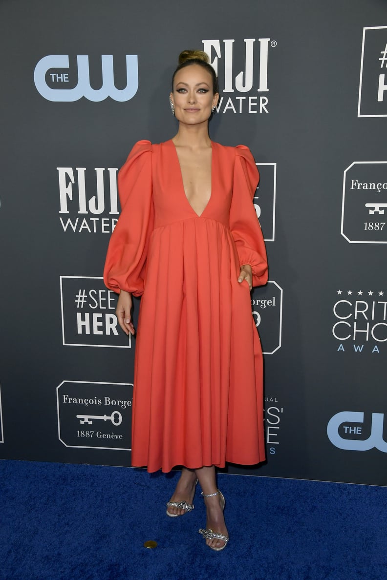 Olivia Wilde at the 2020 Critics' Choice Awards