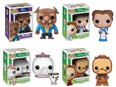 Funko Beauty And The Beast POP! Disney Vinyl Collectors Set