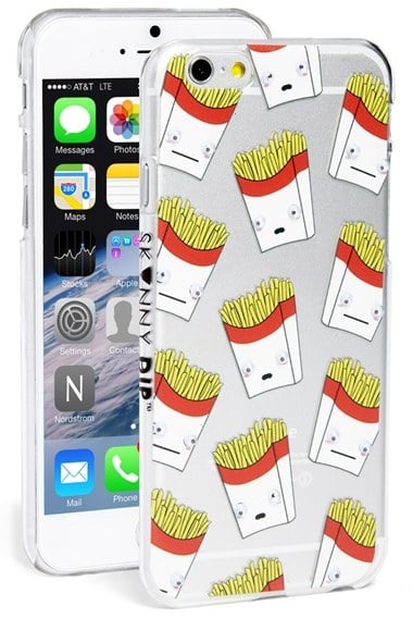 Skinnydip French Fries Googly Eyes iPhone 6 & 6s Case ($25)