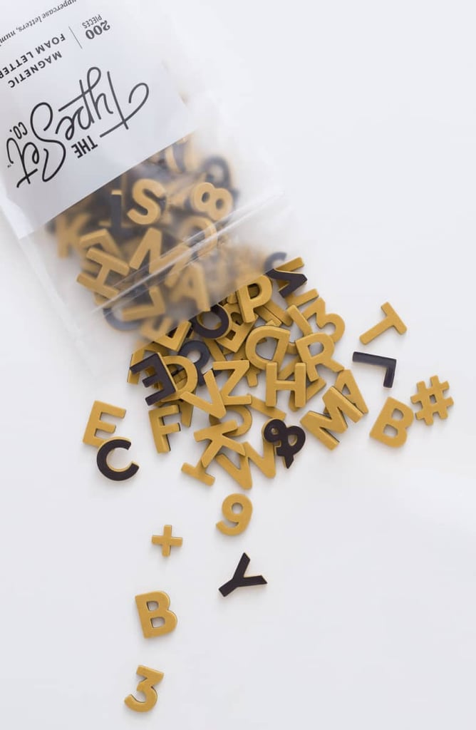 The Type Set Co. Sans Serif Soft Magnetic Letters