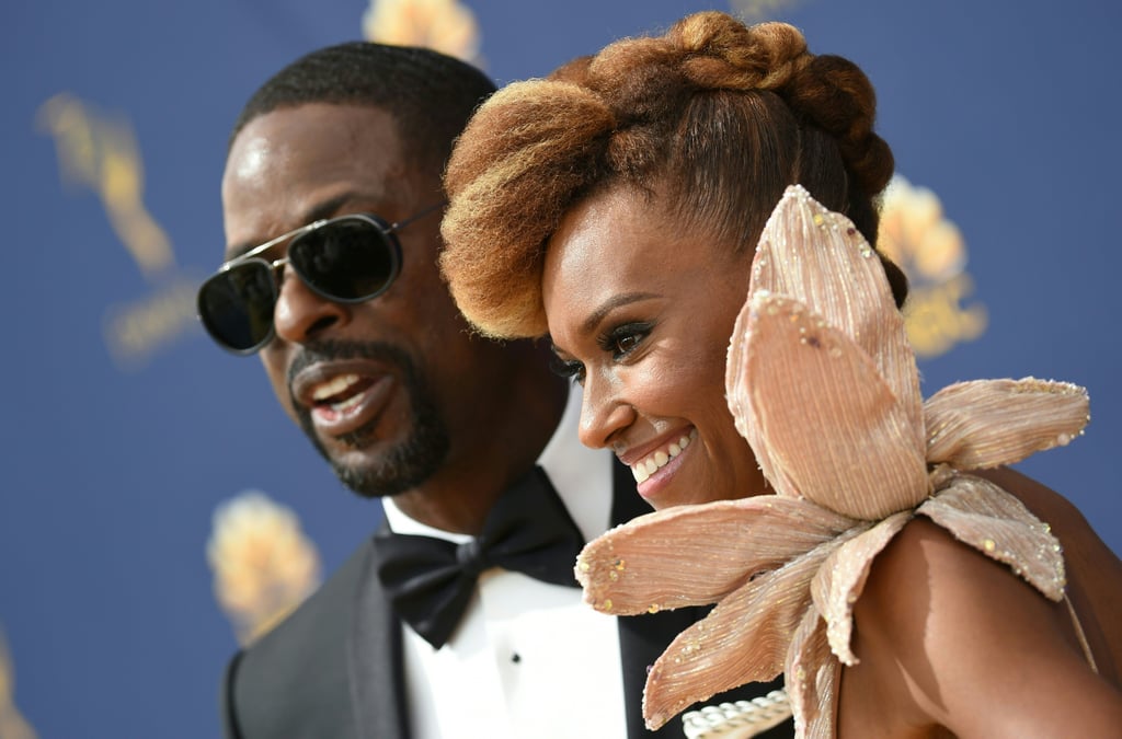 Sterling K. Brown and Ryan Michelle Bathe at the 2018 Emmys