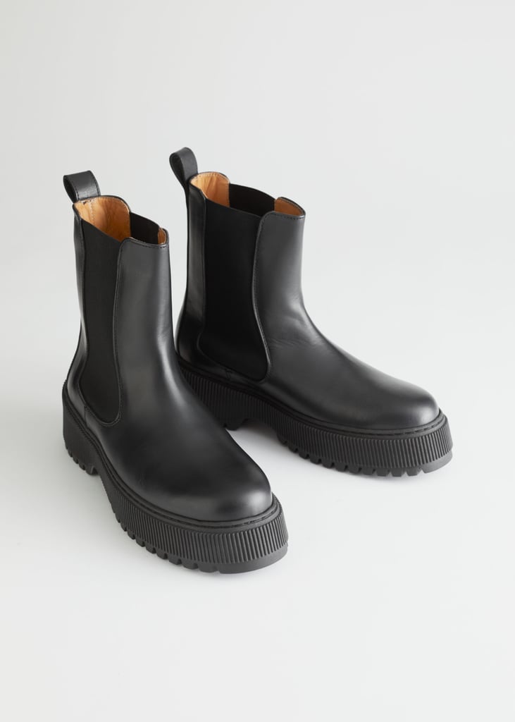 Our Pick: & Other Stories Chunky Leather Chelsea Boots | 15 Easy Winter ...