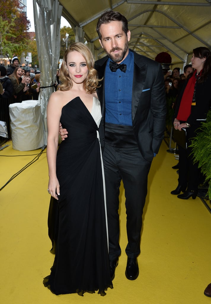 Ryan and Rachel met up at the event.