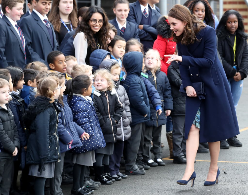 Kate Middleton out in London January 2018